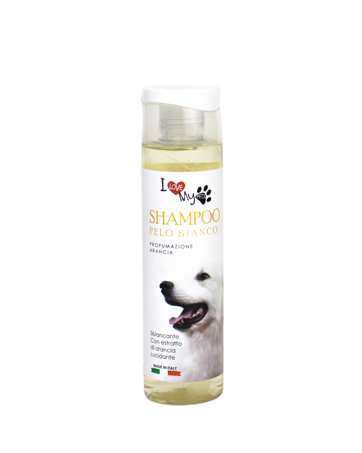 Shampoo pelo bianco - Arancia